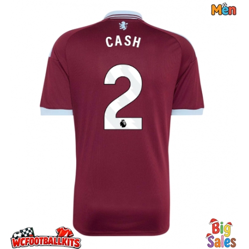 Aston Villa Matty Cash #2 Replica Home Stadium Shirt 2026-27 Short Sleeve